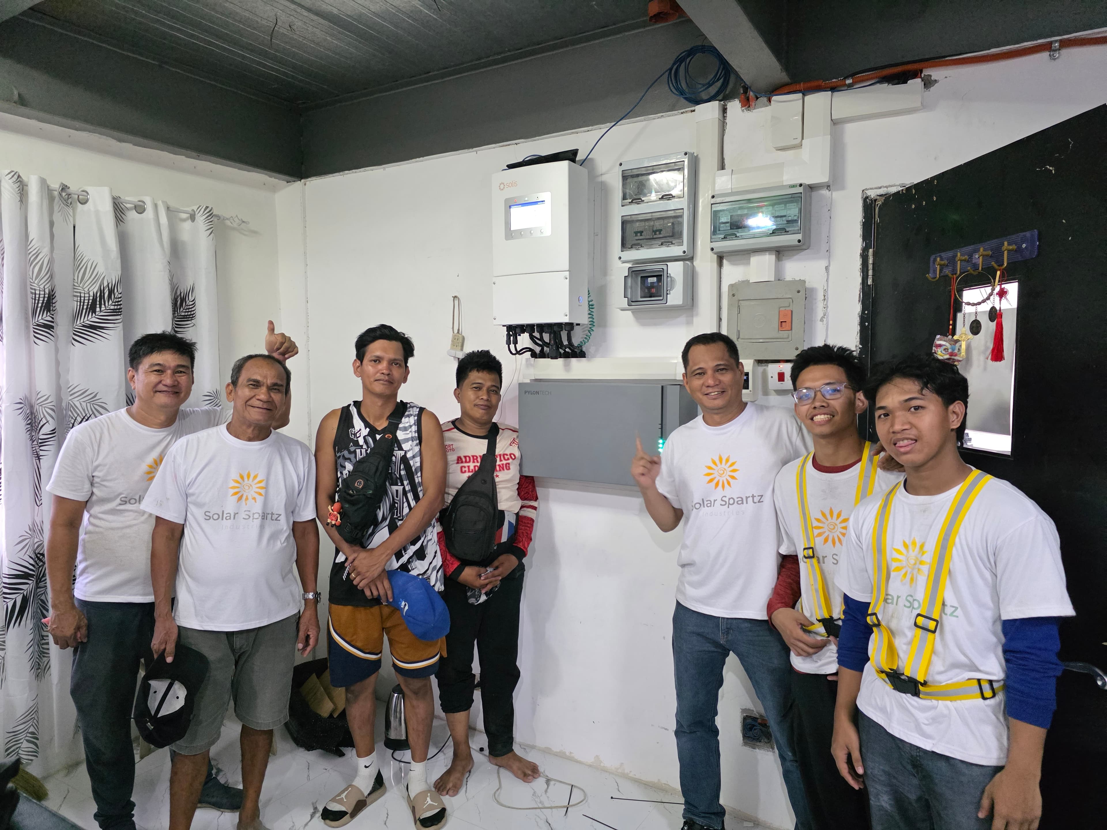 3rd 5KW Solar PV Hybrid System view 4