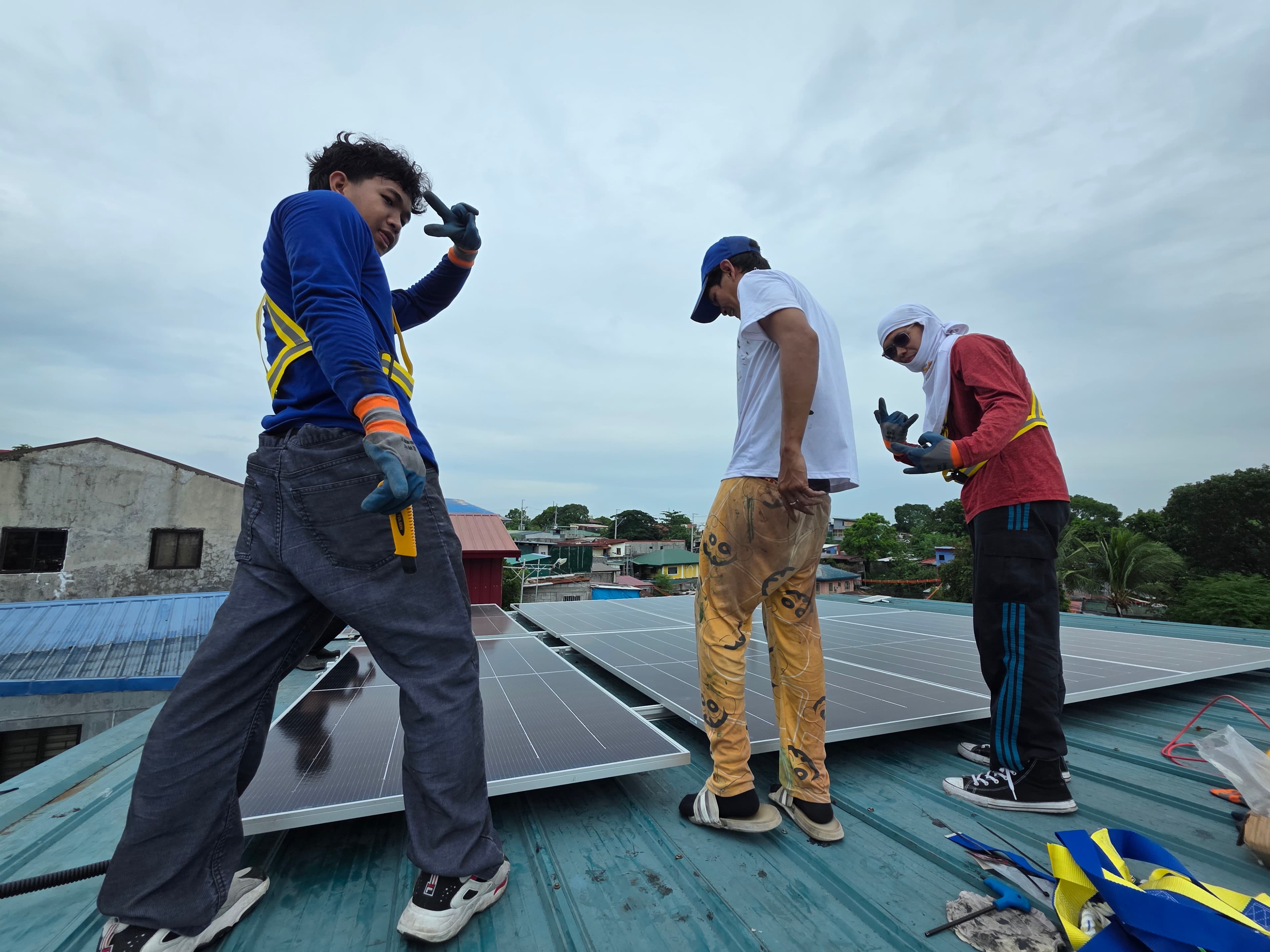 3rd 5KW Solar PV Hybrid System view 2