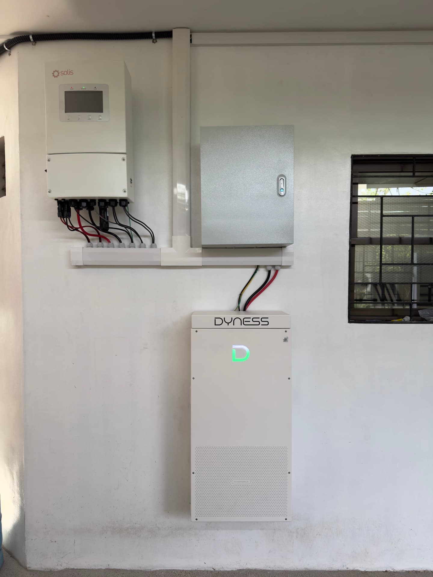 Pilot Project 6KW Solar PV Hybrid System view 2