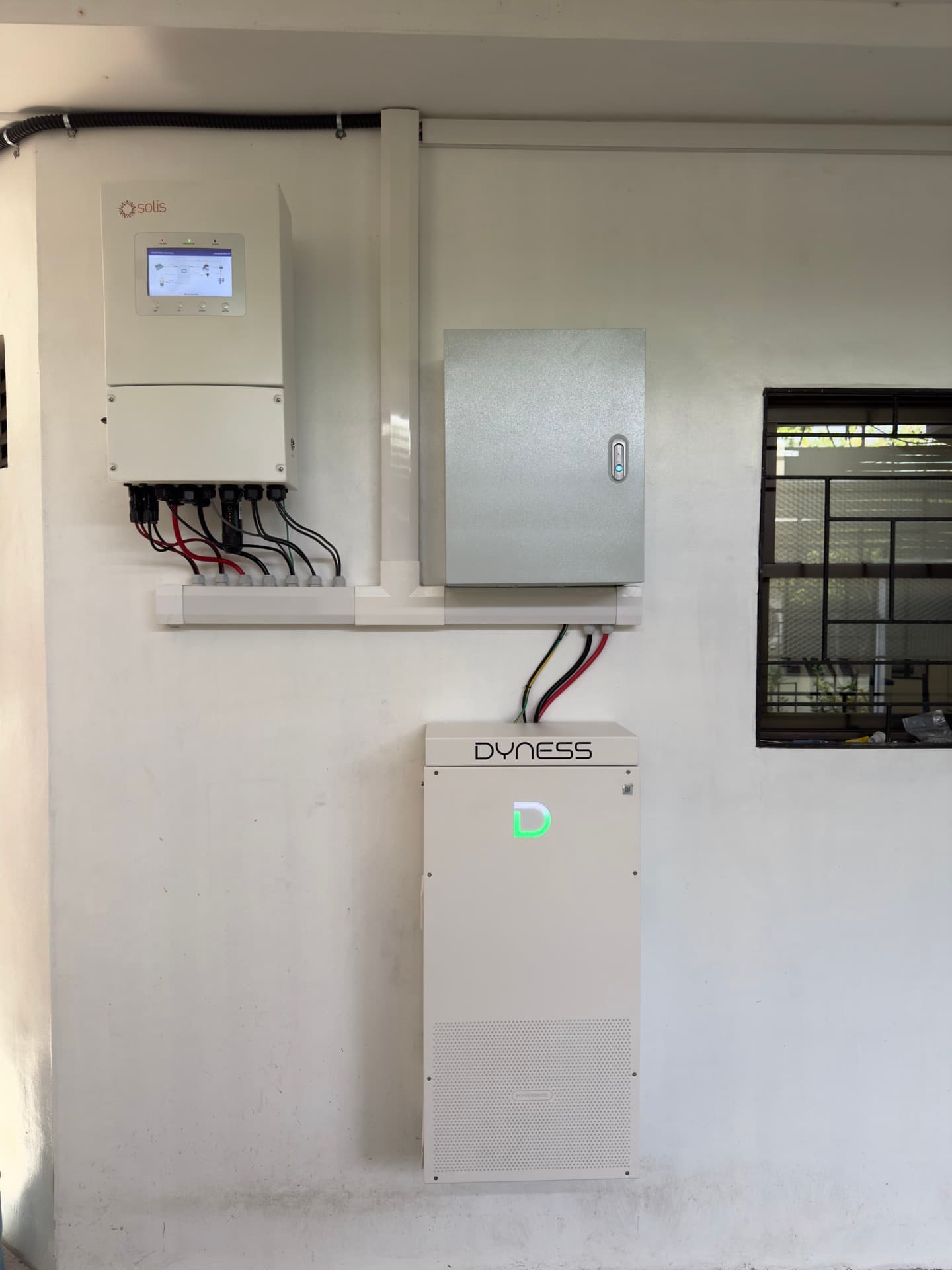 Pilot Project 6KW Solar PV Hybrid System view 3